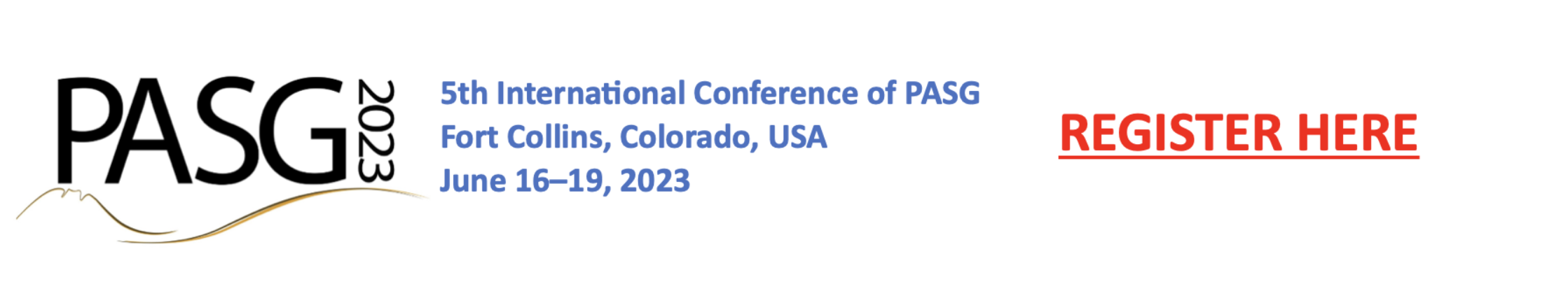 You are currently viewing PASG – 5th International Conference, June 16-19, 2023, Fort Collins, CO